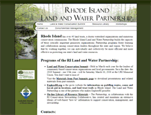 Tablet Screenshot of landandwaterpartnership.org